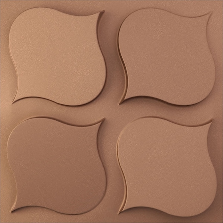 19 5/8in. W X 19 5/8in. H Clover EnduraWall Decorative 3D Wall Panel Covers 2.67 Sq. Ft.